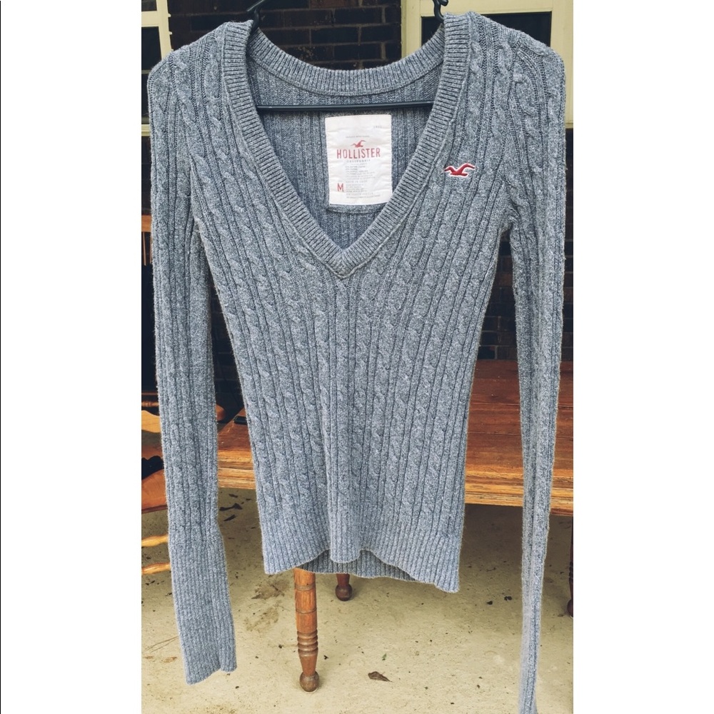 Hollister Grey Sweater